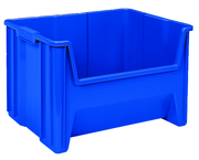 19 x 15-1/4 x 12'' - Blue Stak-N-Store Bin - Exact Industrial Supply