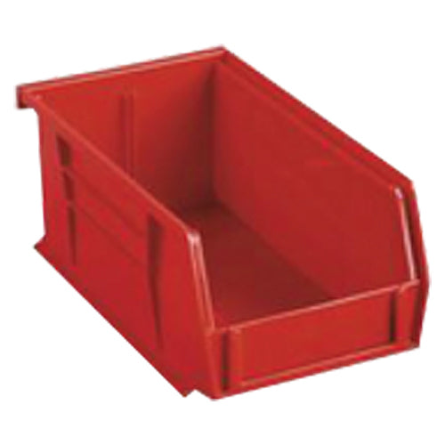 8 1/4″ × 14 3/4″ × 7″ - Red Hanging or Stackable Bin - Exact Industrial Supply
