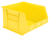 16-1/2 x 18 x 11'' - Yellow Hanging or Stackable Bin - Exact Industrial Supply