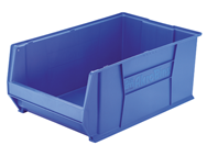 12-3/8" x 20" x 8" - Blue Stackable Bins - Exact Industrial Supply