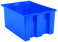 23-1/2 x 19-1/2 x 13'' - Blue Nest-Stack-Tote Box - Exact Industrial Supply