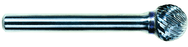 19mm EdgeHog Spherical Carbide Bur SD-7M-D Standard Alt Diamond (Double) - Exact Industrial Supply