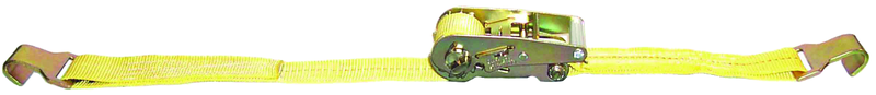 Load Binder - 2" x 27' - Flat Hook Ratchet Buckle Style - Exact Industrial Supply