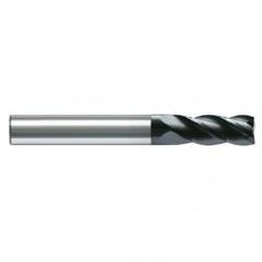 16mm Dia. - 92mm OAL - AlTiN - Solid Carbide - High Spiral End Mill - 4 FL - Exact Industrial Supply