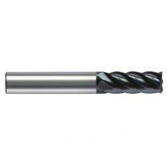 20mm Dia. - 104mm OAL - AlCrN - Solid Carbide - High Spiral End Mill - 4 FL - Exact Industrial Supply
