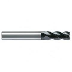 14mm Dia. - 83mm OAL - AlCrN - Solid Carbide - High Spiral End Mill - 4 FL - Exact Industrial Supply