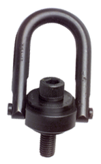 Hoist Ring - 1/2-13; 1.03'' Thread Length; 2500 lb Rating Load; 4.78'' OAL - Exact Industrial Supply
