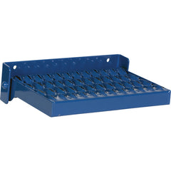 Manual Serrated Steel Fold-Up Step - Exact Industrial Supply