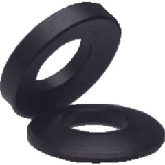 1″ Bolt Size - Black Oxide Cold Rolled Steel - Spherical Washer - Exact Industrial Supply