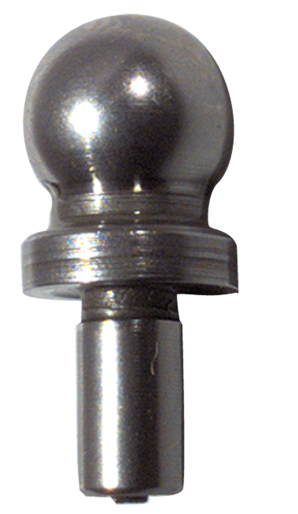 #10604 - 1/2'' Ball Diameter - .2497'' Shank Diameter - Short Shank Inspection Tooling Ball - Exact Industrial Supply