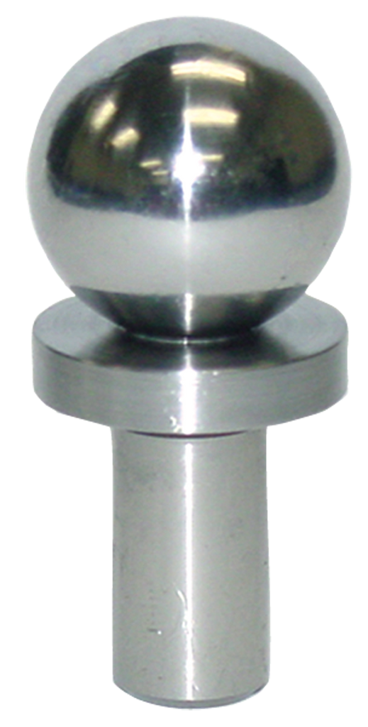 #10856 - 1'' Ball Diameter - .4997'' Shank Diameter - Precision Tooling Ball - Exact Industrial Supply