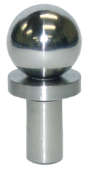 #10856 - 1'' Ball Diameter - .4997'' Shank Diameter - Precision Tooling Ball - Exact Industrial Supply