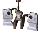#BASC9-4 - 3.46" Max. Opening - 1.57" Throat Depth - 2.95" Clamping Arm Length - BAS-C Compact Clamp - Exact Industrial Supply