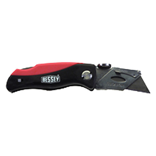 FOLDING LOCKING UTILITY KNIFE - Exact Industrial Supply