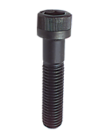 M20 - 2.50 x 55 - Black Finish Heat Treated Alloy Steel - Cap Screws - Socket Head - Exact Industrial Supply