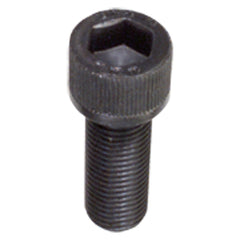 #10-32 × 3/8″ - Black Finish Heat Treated Alloy Steel - Cap Screws - Socket Head - Exact Industrial Supply