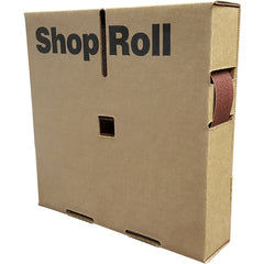 Brown Shur-kut 1″ × 50 yd Aluminum Oxide Resin Cloth Shop Roll, Crocus