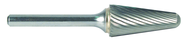 5/16 EdgeHog Conical Radius End Carbide Bur SL-2 Standard Alt Diamond (Double) - Exact Industrial Supply