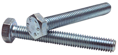 M12 - 1.75 x 90 - Zinc Plated Heat Treated Alloy Steel - Cap Screws - Hex - Exact Industrial Supply