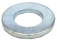 M24 Bolt Size - Zinc Plated Carbon Steel - Flat Washer - Exact Industrial Supply