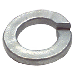 M10 Bolt Size - Zinc Plated Carbon Steel - Split Lock Washer - Exact Industrial Supply