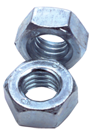 M24-3.00 - Zinc / Bright - Finished Hex Nut - Exact Industrial Supply