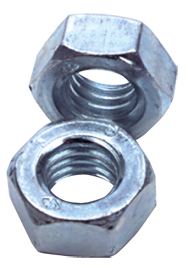 M14-2.00 - Zinc / Bright - Finished Hex Nut - Exact Industrial Supply