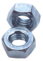 M18-2.50 - Zinc / Bright - Finished Hex Nut - Exact Industrial Supply