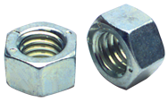9/16-12 - Zinc / Bright - Finished Hex Nut - Exact Industrial Supply