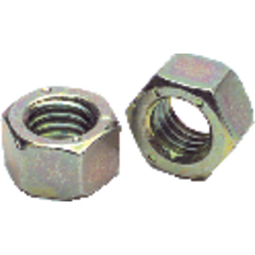 5/16″-24 - Zinc / Yellow / Bright - Finished Hex Nut - Exact Industrial Supply