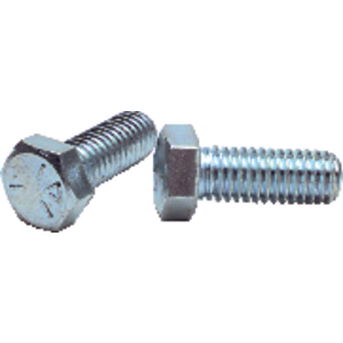 1/4″-20 × 1/2″ - Zinc Plated Heat Treated Alloy Steel - Cap Screws - Hex - Exact Industrial Supply