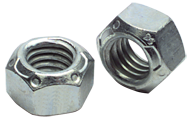 5/8-11 - Zinc / Bright - Stover Lock Nut - Exact Industrial Supply