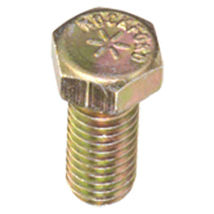 5/16″-18 × 3/4″ - Zinc / Yellow Plated Heat Treated Alloy Steel - Cap Screws - Hex - Exact Industrial Supply