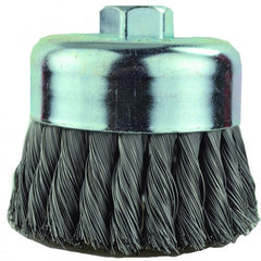 ‎4″ × 5/8″-11-0.020″ Wire - Cup Brush - Exact Industrial Supply