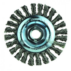 ‎4″X5/8-11 RADIAL BRUSH .020 WIRE - Exact Industrial Supply