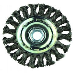 ‎4″X5/8-11 RADIAL BRUSH .020 WIRE - Exact Industrial Supply