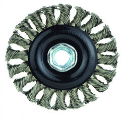 ‎4″X5/8-11 RADIAL BRUSH .020 WIRE - Exact Industrial Supply