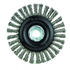 ‎4″X5/8-11 RADIAL BRUSH .020 WIRE - Exact Industrial Supply