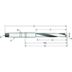 24005H-3IS40 T-A® Spade Blade Holder - Helical Flute- Series 0.5 - Exact Industrial Supply