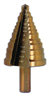 1/2 -1-1/8 -1-3/8 Cobalt Step Drill - Exact Industrial Supply