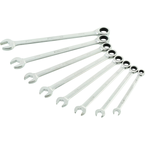 STEELMAN PRO 8-Piece Metric 144-Tooth Ratcheting Wrench Set - Exact Industrial Supply