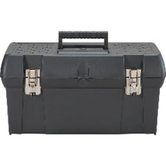19″ METAL LATCH TOOL BOX - Exact Industrial Supply
