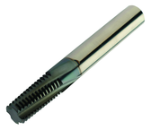 R217.33C048200AC13N 1630 4.8mm 3 Flute CoroMill Plura Solid Carbide Thread Mill w/Cylindrical Shank - Exact Industrial Supply