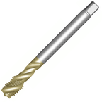 T300-XM100DK-1/8 C110 CoroTap™ 300 Cutting Tap with Sprial Flute - Exact Industrial Supply