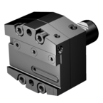 APBA-L-VDI30-25-HP CoroCut® QD Non-Rotating Adaptor - Angled Adjustable Type - Exact Industrial Supply