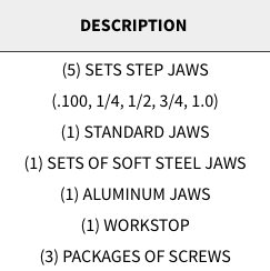 Snap Jaws - Basic 4" Set - Part #  4PKG-001 - Exact Industrial Supply