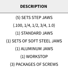 Snap Jaws - Basic 4" Set - Part #  4PKG-001 - Exact Industrial Supply