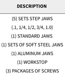 Snap Jaws - Basic 6" Set - Part #  6PKG-001 - Exact Industrial Supply
