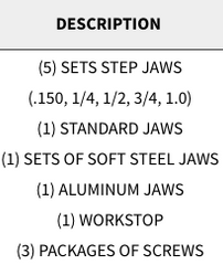 Snap Jaws - Basic 8" Set - Part #  8PKG-001 - Exact Industrial Supply
