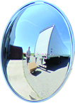 18" Dia. 3/4 Dome Mirror For Outside Corner - Exact Industrial Supply